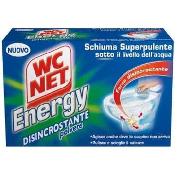 Disincrostante in polvere Wc Net energy 4 buste