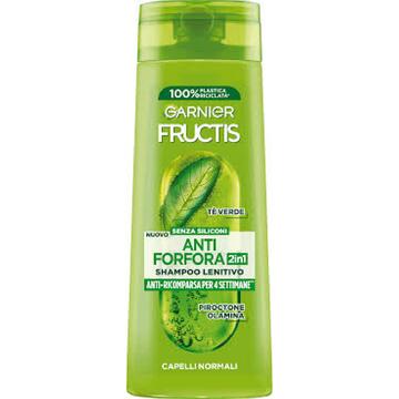 Fructis shampoo antiforfora lenitivo con the verde...