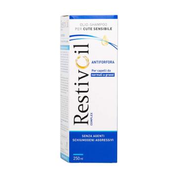 Restivoil olio shampoo per cute sensibile antiforfora 150 ML