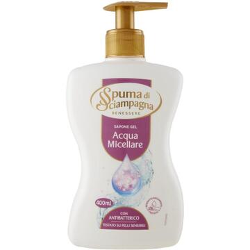 Spuma di Sciampagna sapone gel acqua micellare per mani e viso 400 Ml