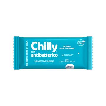 Salviettine intime Chilly Antibatterico formula antiodore 12 pz
