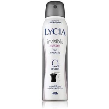 Deodorante spray Lycia Invisible Fast Dry 150 ml