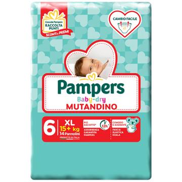 Pampers Baby Dry Mutandina taglia 5 junior 12-18 kg 15pz