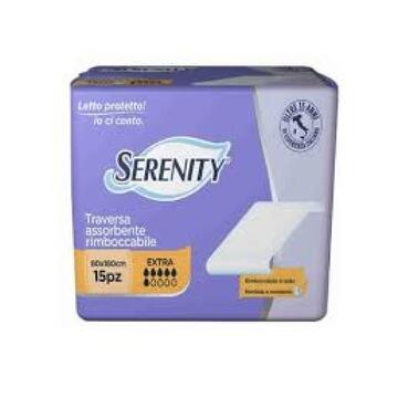 Traversa assorbente extra Serenity night e day 60x90 cm 15 pezzi
