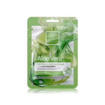 Lady Venezia - Maschera Viso Aloe Vera - in Tessuto Antiage Timelessence