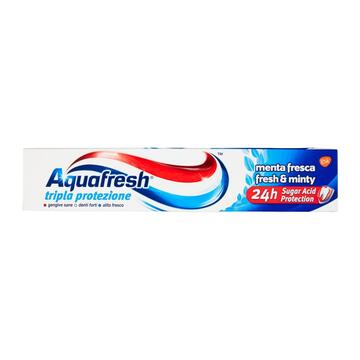 Dentifricio a tripla azione Aquafresh al gusto menta fresca 75 Ml
