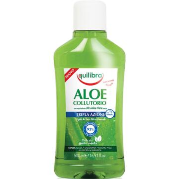 Equilibra colluttorio tripla azione con aloe e xilitolo 500 ml