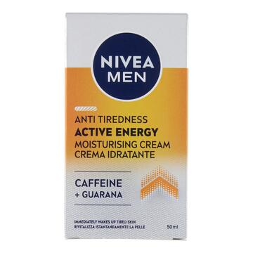 Crema idratante anti-fatica Nivea for men skin energy che rivitalizza contro i segni della fatica 50 Ml