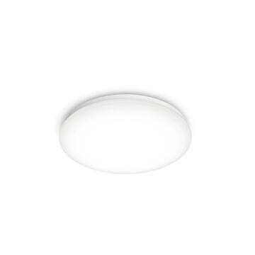 Philips Plafoniera Led Moire da Soffitto in Plastica e Metallo d 25 cm 10W 4000K