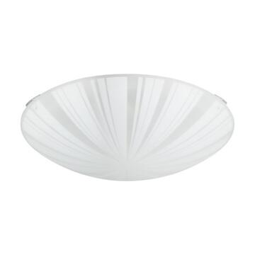 Eglo Plafoniera Applique Mars in Vetro con Motivo a Raggi da Soffitto E27 89239