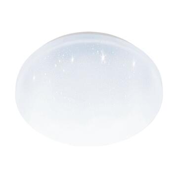 Eglo Plafoniera Applique Pogliola in Policarbonato Effetto Cristallo da Soffitto LED 10 W 74067