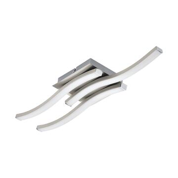 Plafoniera LED CABEZAS da parete in policarbonato, colore bianco