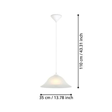 Eglo Lampada a Sospensione Albany in Policarbonato... - Marino Fa Mercato