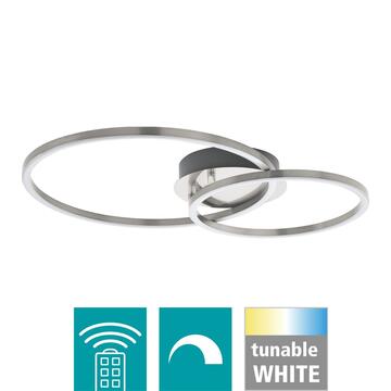 Lampada plafoniera LED tonda Palmaves 1 in alluminio... - Marino Fa Mercato