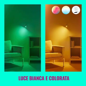 WiZ Faretto Bianco 1 Luce Smart, Wifi, Controllo Vocale,... - Marino Fa Mercato