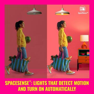 WiZ Faretto Nero 2 Luci Smart, Wifi, Controllo Vocale,... - Marino Fa Mercato