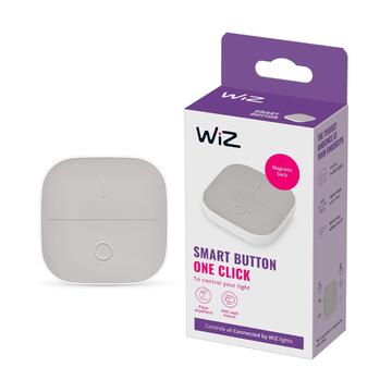 WiZ Button Interruttore Portatile per Luci Smart, Controllo Vocale