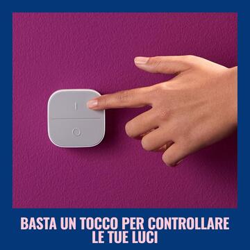 WiZ Button Interruttore Portatile per Luci Smart, Controllo... - Marino Fa Mercato