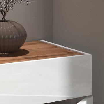 Credenza Garda 2 Ante + 1 Cassetto, L 80 cm, Bianco... - Marino Fa Mercato