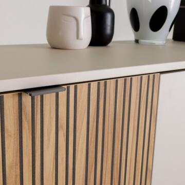 Madia Moderna Multiuso 2 Ante 123x41 h 125cm Cashmere... - Marino Fa Mercato