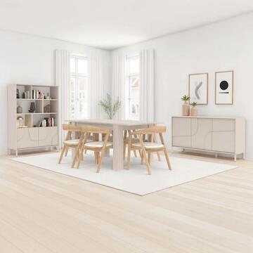 Madia Moderna 3 Ante Push and Pull Stone Cashmere 155x40... - Marino Fa Mercato