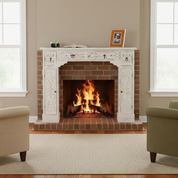 Console Mobile Camino 2 Ante + 4 Cassetti 115x95x23 cm