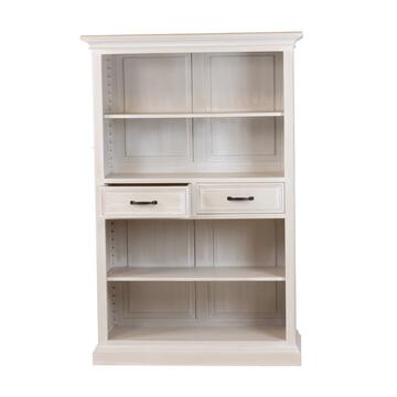 Libreria Classica con 2 Cassetti in Legno Massello... - Marino Fa Mercato