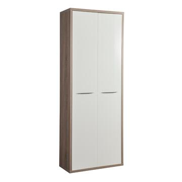 2 ante bianco lucido H210cm per libreria