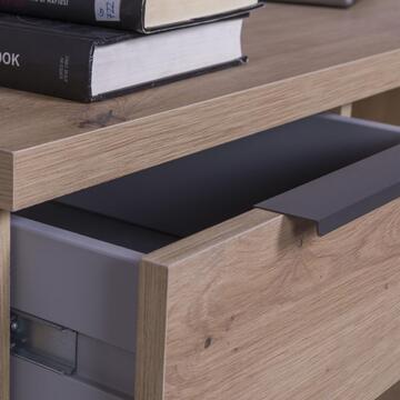 Scrivania Moderna per Ufficio - 4 Cassetti + 1 Anta... - Marino Fa Mercato