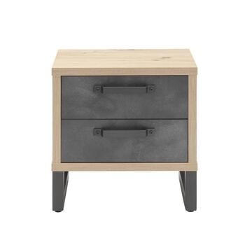 Comodino Moderno 2 Cassetti - 52x35 h53 cm - Camera... - Marino Fa Mercato