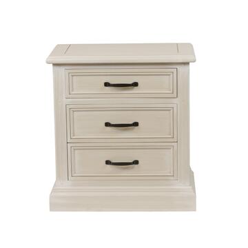 Comodino Classico in Legno Massello 3 Cassetti - Arte... - Marino Fa Mercato