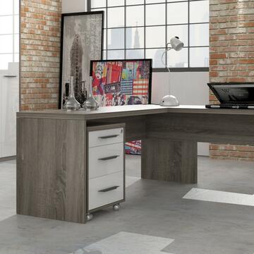 Cassettiera portadocumenti ufficio 3 cassetti e chiave,... - Marino Fa Mercato