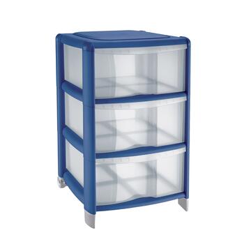 Cassettiera 3 Cassetti Colori Assortiti