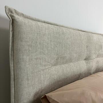 Letto 1 piazza e mezzo Londra beige con vano contenitore... - Marino Fa Mercato