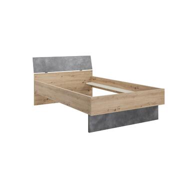 Letto con cassettiera 1 piazza e mezzo in legno rovere... - Marino Fa Mercato