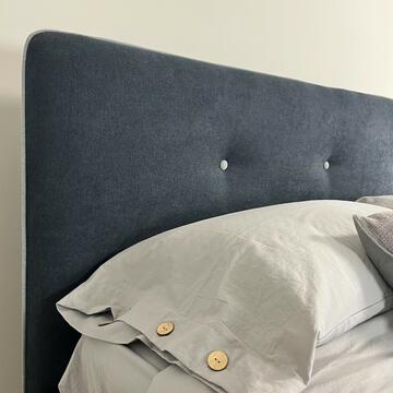 Letto matrimoniale moderno Capri grigio con contenitore... - Marino Fa Mercato