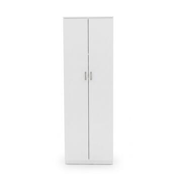 Armadio Moderno Salvaspazio Bianco 60x42 h180 cm con...