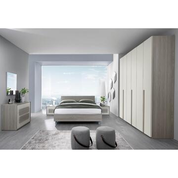 Camera Completa Matrimoniale Pianosa Grigio Reina/Cenere