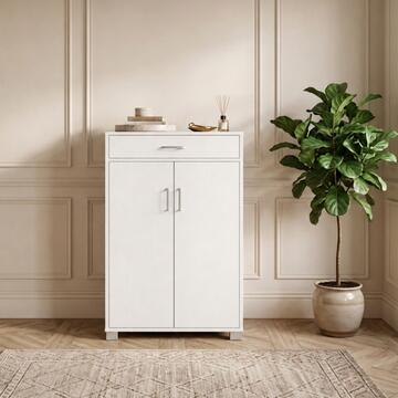 Mobile Scarpiera Salvaspazio Bianco 60x30 h94 cm con... - Marino Fa Mercato