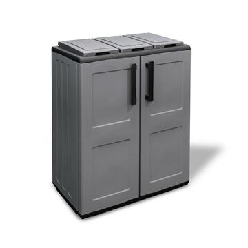 Armadio contenitore raccolta differenziata Eco - 3 Cesti