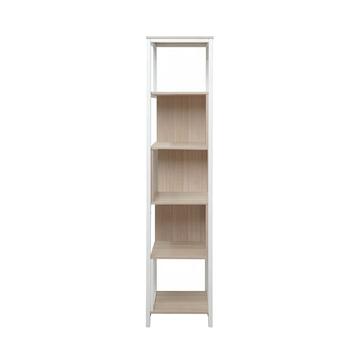 Libreria Moderna 5 Ripiani Zig Zag 85x35 h163 cm con... - Marino Fa Mercato