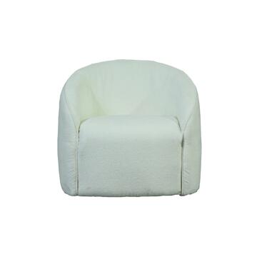 Poltrona Bianca Spiccy 70x69x79cm - Marino Fa Mercato