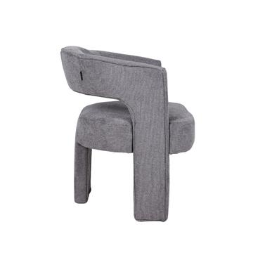 Poltrona Moderna Xery Grigia 68x75x45cm - Marino Fa Mercato