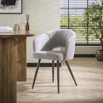 Poltroncina Moderna Bruma Grigia - 58x53 h 81,5 cm... - Marino Fa Mercato