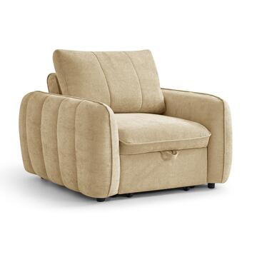 Poltrona Letto Moderna Salvaspazio Colibrì Beige 106x105... - Marino Fa Mercato