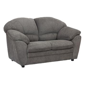 Divano Melissa 2 Posti Grigio 160x95x83cm - Made in Italy