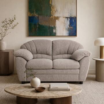 Divano Classico Lineare 2 Posti Melissa Sabbia 160x95... - Marino Fa Mercato