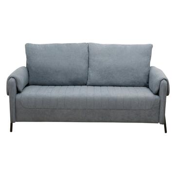 Divano 3 Posti Lineo Grigio Scuro 164x76 h 89 cm in... - Marino Fa Mercato