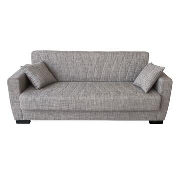 Divano Letto Sanem Greige Click Clac 3 Posti - con... - Marino Fa Mercato