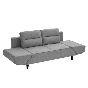 Divano Letto 2 Posti Salvaspazio Grigio con Braccioli... - Marino Fa Mercato